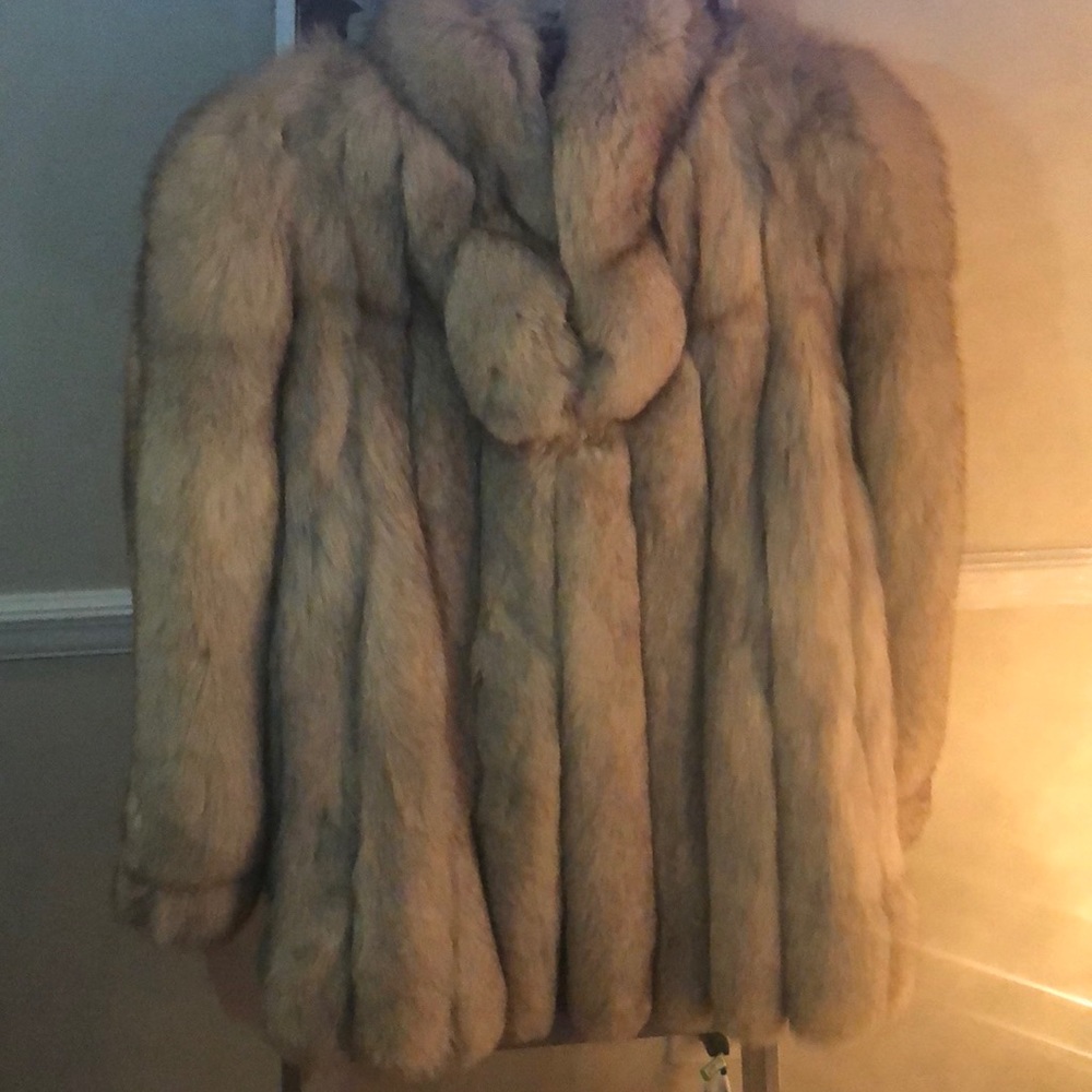 Blue Fox fur. Originally $2,500.00. In mint condition!